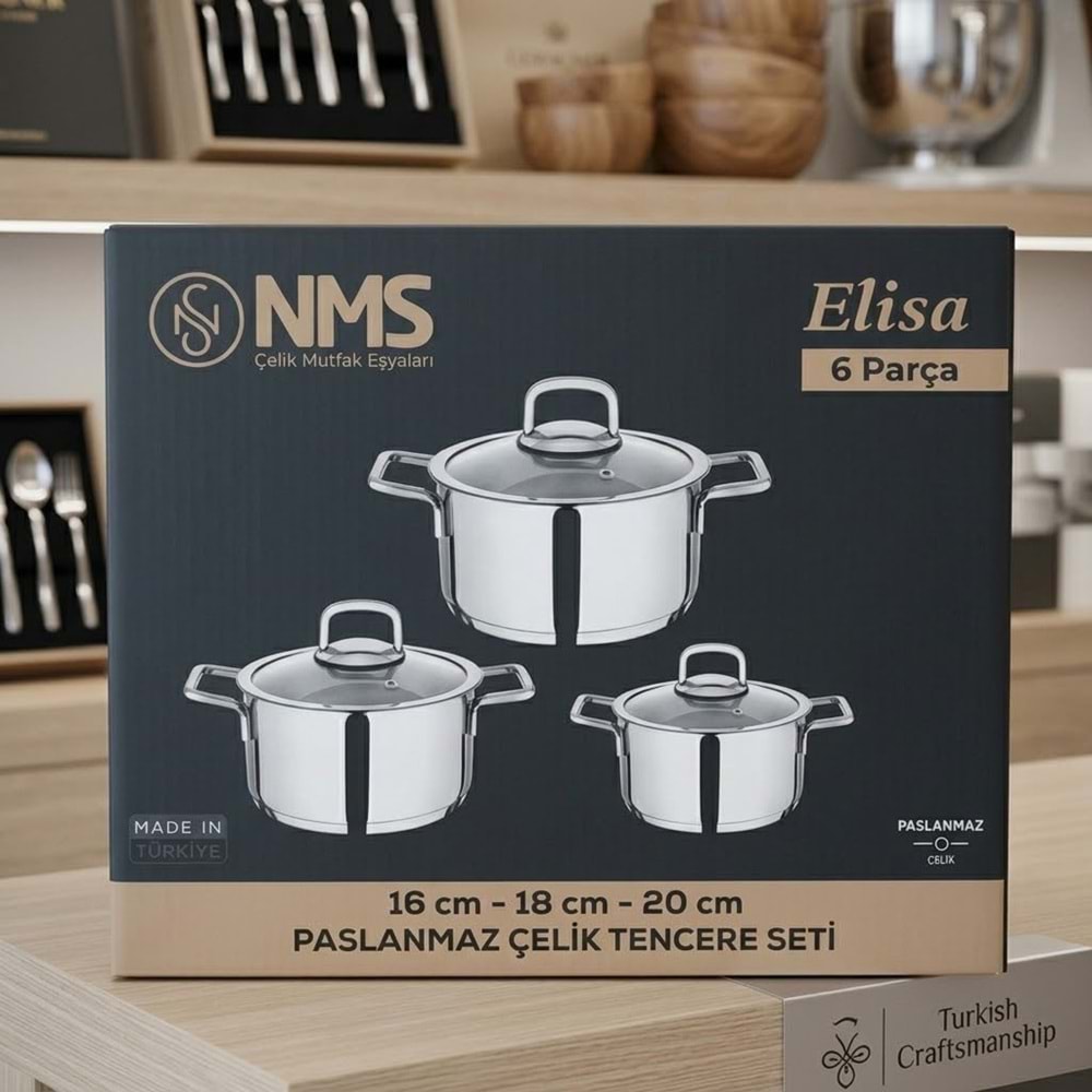 ELİSA -GÜVEÇ SET ÇLK. 16*20 -NMS