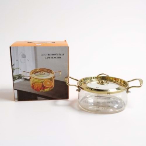 20-CAM TENCERE MTL/CAM GOLD KAPAK 2.5L -ALEV