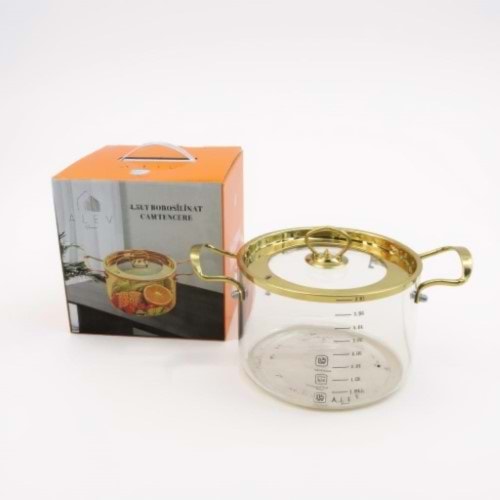 22-CAM TENCERE MTL/CAM GOLD KAPAK 4.5L -ALEV
