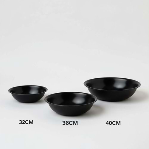 EMAYE HAMUR LEĞENİ SİYAH 32 -ALEV