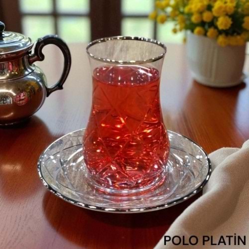 ÇAY SET 12 PRÇ POLO PLTN -CANBA