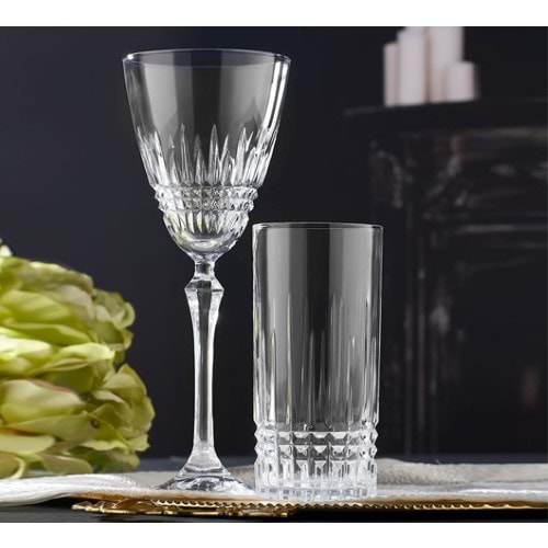 KRİSTAL 61 PRÇ. SADE DEKOR BAKARA -CANBA