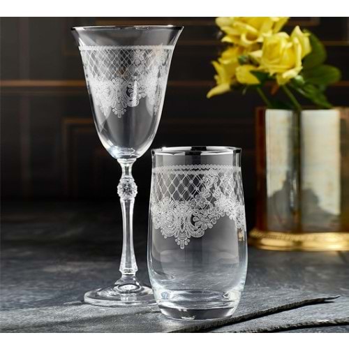 KRİSTAL 61 PRÇ. VICTORIA PLATİN -CANBA