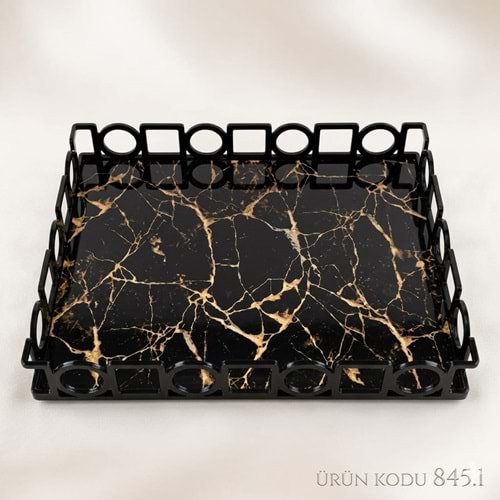 845.1 -AKRLK.DEKOR TEPSİ BARLAS -İNCİ