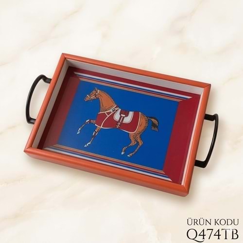 Q474.TB -TEPSİ ATLI QUENN TURUNCU BYK -DVD