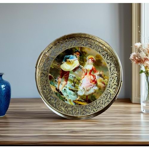 TH.618.L -TEPSİ ŞEFFAF YUVR. FIRFIRLI -HELENA DVD