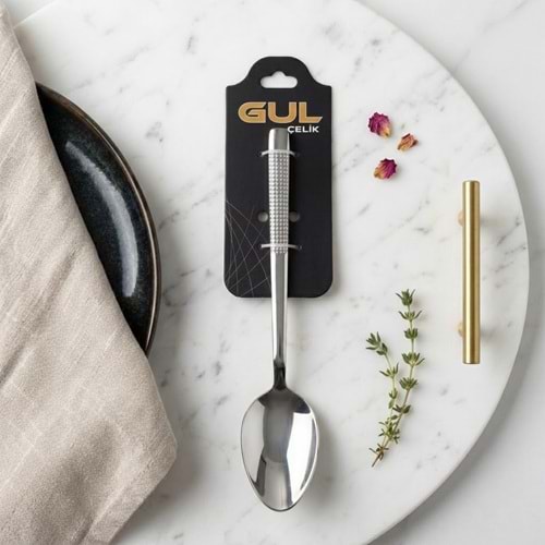 TATLI KAŞIK 6'LI HASIR ÇUBUK -GÜL