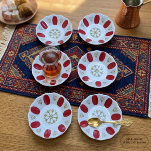 03.KR -MELAMİN ÇAY TB. KAHVECİ KIRMIZI -İMKA