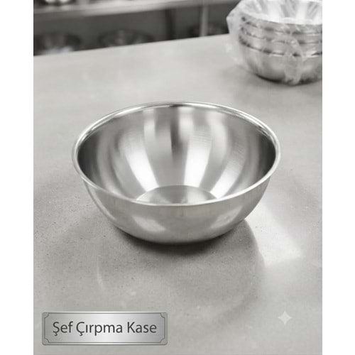 ŞEF ÇIRPMA KASE ÇELİK -KIRAÇ
