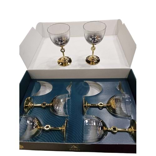 440303-KADEH BARDAK AMORE GOLD -BYART