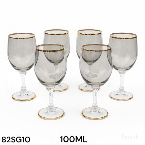 LÜSTER S82SG10 -CAM KADEH 6 LI 100ML -FÜME