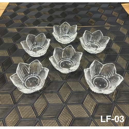 LF.03 -CAM SUNUMLUK 6 LI LOTUS -ALLEGRİ