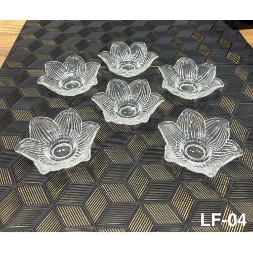 LF.04 -CAM SUNUMLUK 6 LI LOTUS -ALLEGRİ