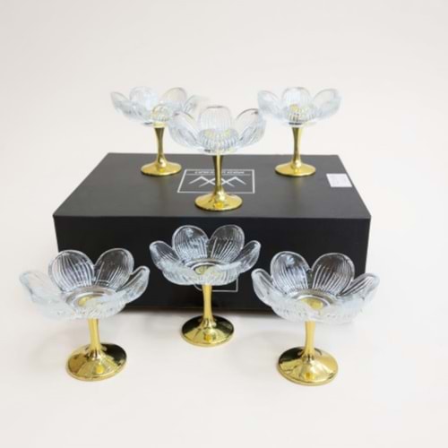 ALFS.02 -CAM SUNUMLUK 6 LI AYAKLI -ALLEGRİ