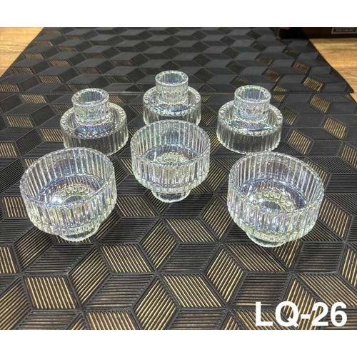 LQ.26 -CAM SUNUMLUK RAINBOW ORİGAMİ -ALLEGRİ