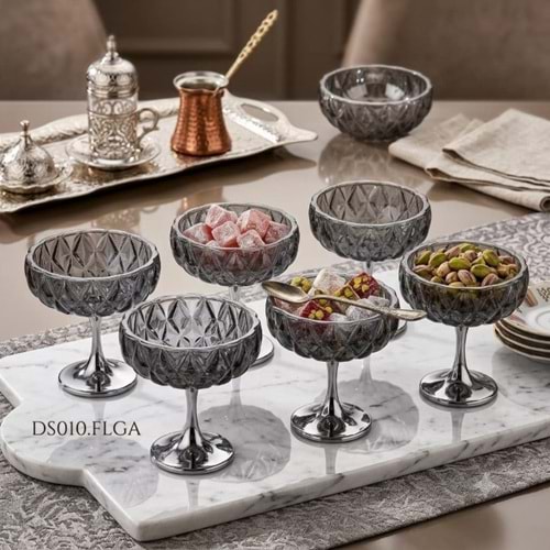 DS010.FLGA -CAM SUNUMLUK 6LI GMŞ.AYK.FÜME -ALLEGRİ