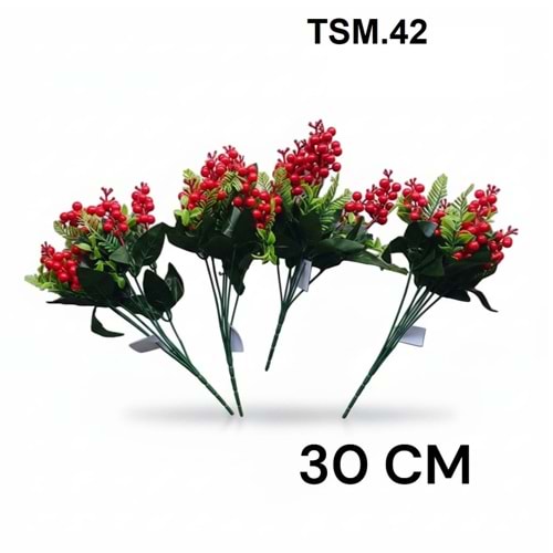 TSM.42 - KOKİNA YAPAY ÇİÇEK 7DAL -ALLEGRİ