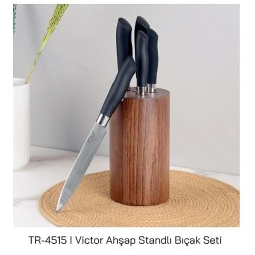 4515-BIÇAK SET 6LI STND. VİCTOR-AROW