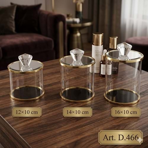 D.466 -BAHARATLIK CAM 3 LÜ GOLD -AROW