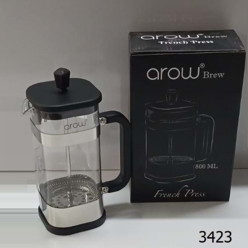 3423 -FRENCHPRESS 800ML -AROW