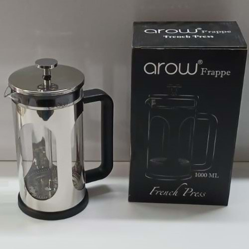 3430 -FRENCHPRESS 1000ML -AROW