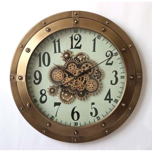 6576-DUVAR SAATİ ÇARKLI -AROW