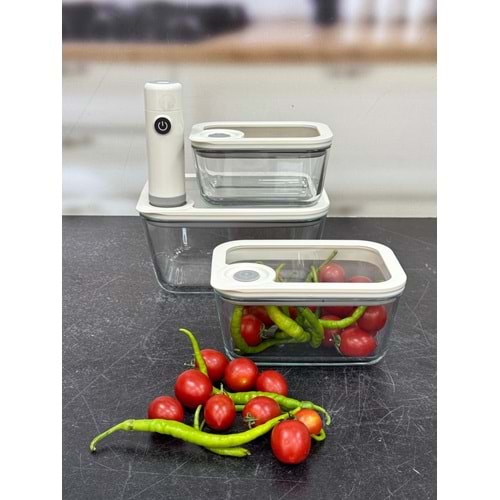 6671-CAM SAKLAMA SET ŞARZLI VAKUMLU -AROW