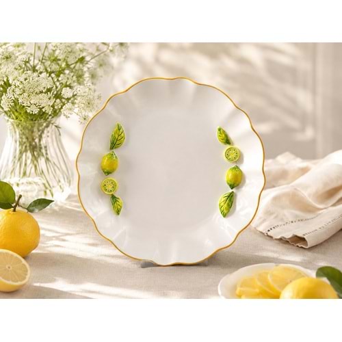 6825-LİMON SUNUM TABAK SERVİS 30CM -AROW