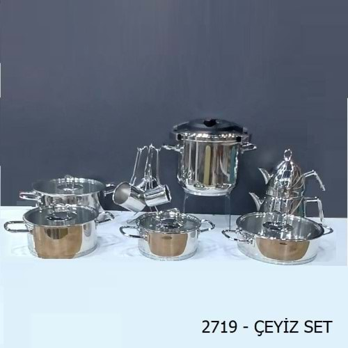 2719-TENC.SET ÇEYİZ PKT.ÇLK.-AROW