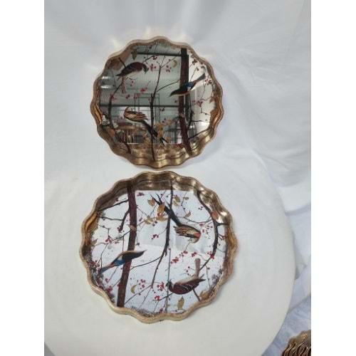 6737 -TEPSİ AKRİLİK 2Lİ FIRFIR -AROW