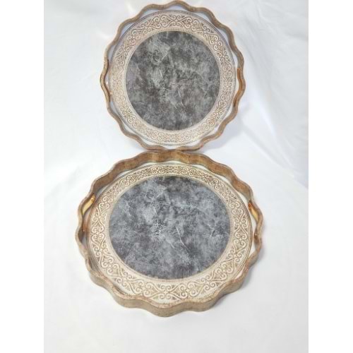 6740 -TEPSİ AKRİLİK 2Lİ FIRFIR -AROW