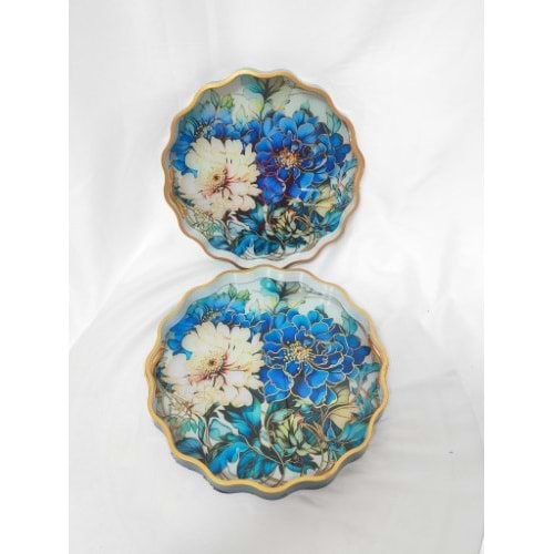 6765 -TEPSİ AKRİLİK 2Lİ FIRFIR -AROW