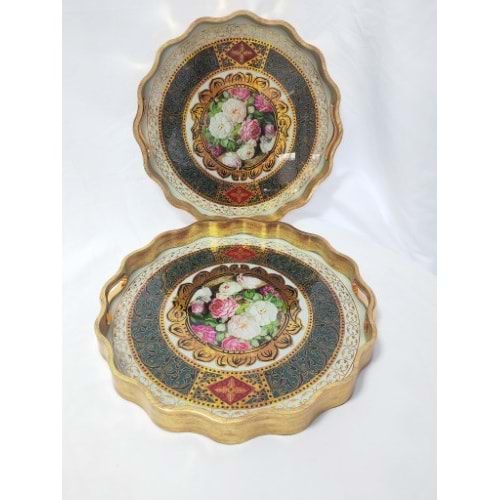 6768 -TEPSİ AKRİLİK 2Lİ FIRFIR -AROW