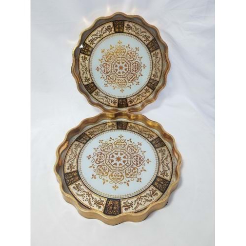 6773 -TEPSİ AKRİLİK 2Lİ FIRFIR -AROW