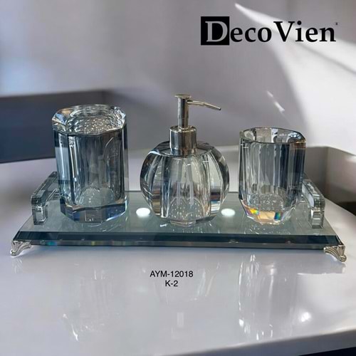 12018 -BANYO SETİ KRİSTAL GMŞ. -AYMET