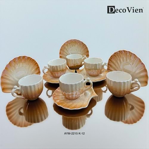 2215 -KAHVE FİNCANI PORS. İNCİLİ KAHVE -AYMET