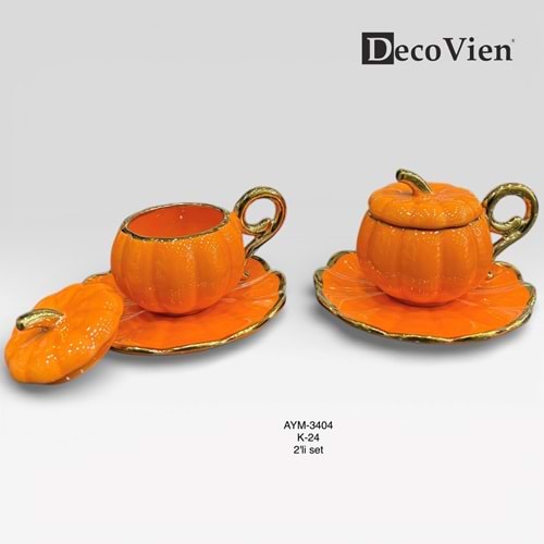 3404 -KAHVE FİNCANI 2Lİ PORS. -AYMET