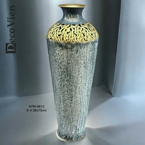 9612-DEKOR VAZO MTL. -AYMET