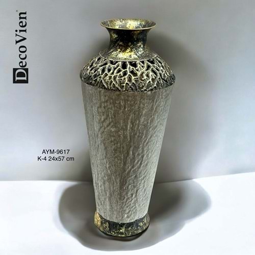 9617-DEKOR VAZO MTL. -AYMET