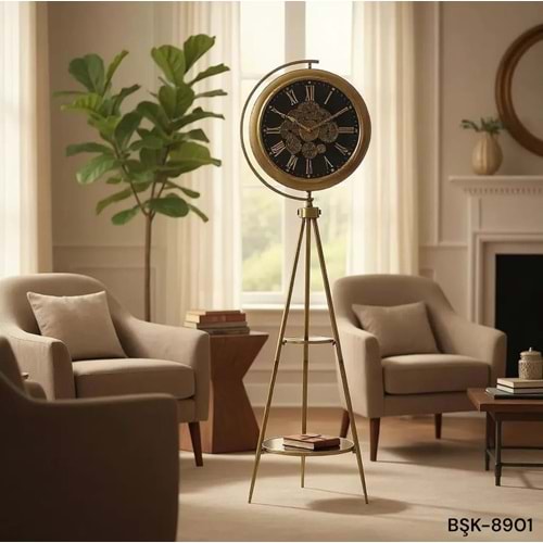 8901-TRİPOT AYAKLI SAAT -AYMET