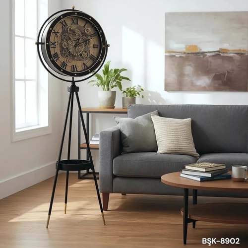 8902-TRİPOT AYAKLI SAAT -AYMET