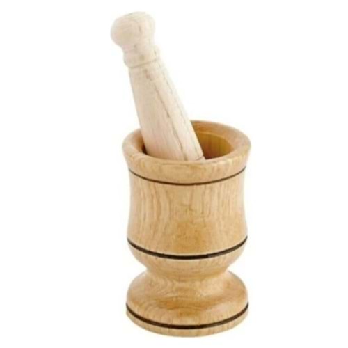 9009 -AHŞAP HAVAN BYK. BOY -BALSA