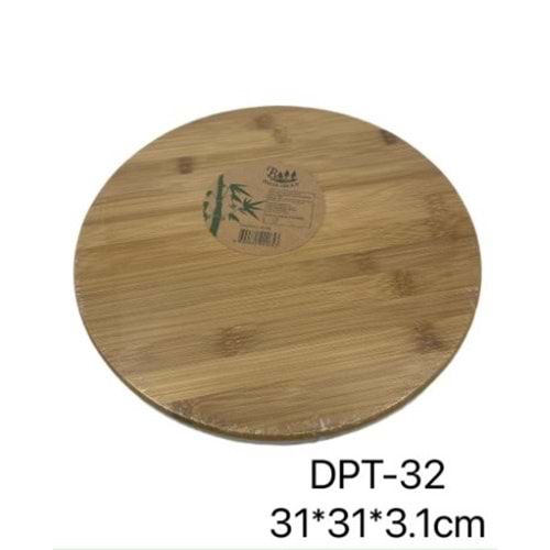 32-PİZZA SUNUM TAHTASI DÖNERLİ -BALSA