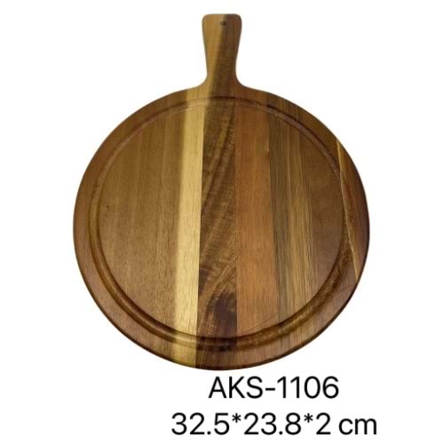 1106-KESİM TAHTASI AKASYA YUVR 33*24 -BALSA
