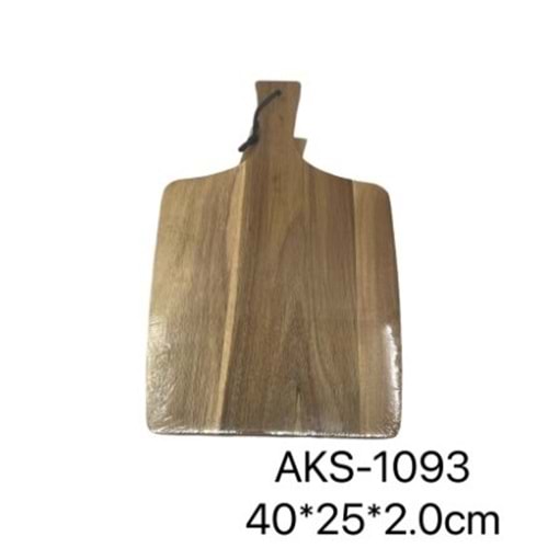 1093-KESİM TAHTASI AKASYA DİKT 40*25 -BALSA