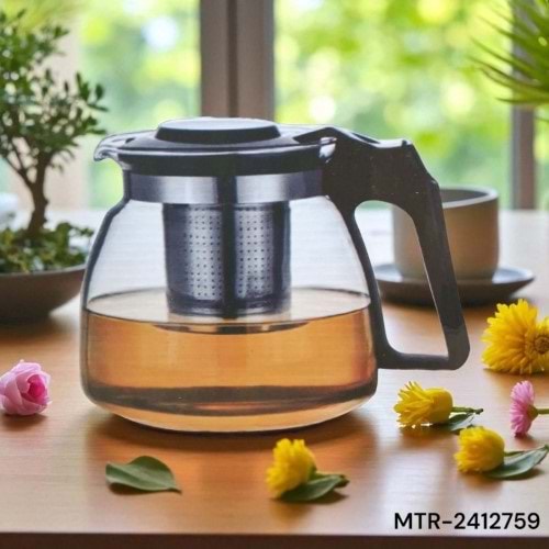 2412759-CAM DEMLİK 1100ML -CEMRE