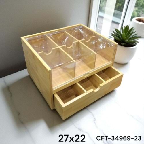 34969.23-BAMBU ÇAY KUTUSU -ÇİFTÇİLER
