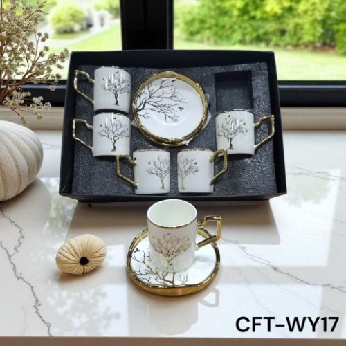 WY.17 -KAHVE FİNCANI PORS -ÇİFTÇİLER
