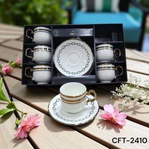 2410-KAHVE FİNCANI YALDIZLI -ÇİFTÇİ