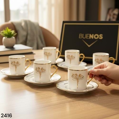 2416-KAHVE FİNCANI YALDIZLI -ÇİFTÇİ